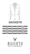 Maserto Slim Fit Gray Jacket Self-Patterned
