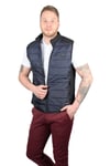 Maserto Slim Fit Lacivert Spor Yelek