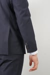 Maserto Slim Fit Lacivert Takım Elbise Düz Desenli