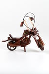Amerika Birleşik DevletleriDünyadan HediyelerOZ-MTRNO4Keskin Hediyelik Eşya Ve TekstilEXCEL|362Dekoratif Ahşap Harley Davidson Motosiklet 40 cm
