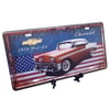 Amerika Birleşik DevletleriDünyadan HediyelerDNY-HD100554Keskin Hediyelik Eşya Ve TekstilDekoratif 3D Metal Plaka 1956 Belair Chevrolet