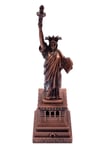 Amerika Birleşik DevletleriDünyadan HediyelerDNY-HD100849Keskin Hediyelik Eşya Ve TekstilVintage Metal USA Özgürlük Heykeli Biblo Antik Bakır 18 cm