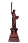 Amerika Birleşik DevletleriDünyadan HediyelerDNY-HD100849Keskin Hediyelik Eşya Ve TekstilVintage Metal USA Özgürlük Heykeli Biblo Antik Bakır 18 cm