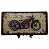 Amerika Birleşik DevletleriDünyadan HediyelerDNY-HD100497Keskin Hediyelik Eşya Ve TekstilDekoratif 3D Metal Plaka Harley Davidson 1933 Black And Mandarin Red 30cm