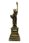 Amerika Birleşik DevletleriDünyadan HediyelerDNY-HD100846Keskin Hediyelik Eşya Ve TekstilVintage Metal USA Özgürlük Heykeli Biblo Antik Bronz 15 cm