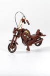 Amerika Birleşik DevletleriDünyadan HediyelerOZ-MTRNO3Keskin Hediyelik Eşya Ve TekstilEXCEL|375Dekoratif Ahşap Harley Davidson Motosiklet 33 cm