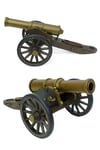 Amerika Birleşik DevletleriDünyadan HediyelerDNY-DHC1317SVS2Keskin Hediyelik Eşya Ve TekstilVintage Amerikan İç Savaş Topu Nostaljik Metal Top Arabası 31cm