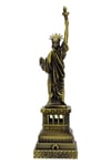 Amerika Birleşik DevletleriDünyadan HediyelerDNY-HD100846Keskin Hediyelik Eşya Ve TekstilVintage Metal USA Özgürlük Heykeli Biblo Antik Bronz 15 cm