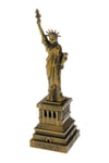 Amerika Birleşik DevletleriDünyadan HediyelerDNY-HD100433Keskin Hediyelik Eşya Ve TekstilMetal Özgürlük Heykeli Gold Vintage Dekor USA 25cm