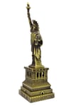 Amerika Birleşik DevletleriDünyadan HediyelerDNY-HDMTLBRNZ950Keskin Hediyelik Eşya Ve TekstilVintage Metal USA Özgürlük Heykeli Antik Bronz 32 cm