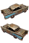 Amerika Birleşik DevletleriDünyadan HediyelerDNY-HDYC1611Keskin Hediyelik Eşya Ve TekstilVintage Koleksiyon Eskitme Chevrolet Belair Nostaljik Metal Araba 31 cm
