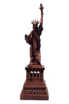 Amerika Birleşik DevletleriDünyadan HediyelerDNY-HD100849Keskin Hediyelik Eşya Ve TekstilVintage Metal USA Özgürlük Heykeli Biblo Antik Bakır 18 cm
