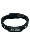 Amerika Birleşik DevletleriDünyadan HediyelerVS-BLK-09Keskin Hediyelik Eşya Ve TekstilAnti Rock Figürlü Unisex Deri Çelik Bileklik
