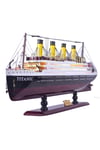 Amerika Birleşik DevletleriDünyadan HediyelerDNY-HDALK3459Keskin Hediyelik Eşya Ve TekstilTitanik Led Işıklı Ahşap Model 80cm Titanic Gemi Koleksiyon