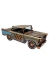 Amerika Birleşik DevletleriDünyadan HediyelerDNY-HDYC1611Keskin Hediyelik Eşya Ve TekstilVintage Koleksiyon Eskitme Chevrolet Belair Nostaljik Metal Araba 31 cm