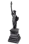 Amerika Birleşik DevletleriDünyadan HediyelerDNY-HDY1685Keskin Hediyelik Eşya Ve TekstilMetal Özgürlük Heykeli Gümüş Vintage Dekor USA 25cm