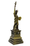 Amerika Birleşik DevletleriDünyadan HediyelerDNY-HD100848Keskin Hediyelik Eşya Ve TekstilVintage Metal USA Özgürlük Heykeli Biblo Antik Bronz 18 cm