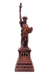 Amerika Birleşik DevletleriDünyadan HediyelerDNY-HD100849Keskin Hediyelik Eşya Ve TekstilVintage Metal USA Özgürlük Heykeli Biblo Antik Bakır 18 cm
