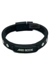 Amerika Birleşik DevletleriDünyadan HediyelerVS-BLK-09Keskin Hediyelik Eşya Ve TekstilAnti Rock Figürlü Unisex Deri Çelik Bileklik