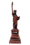 Amerika Birleşik DevletleriDünyadan HediyelerDNY-HD100847Keskin Hediyelik Eşya Ve TekstilVintage Metal USA Özgürlük Heykeli Biblo Antik Bakır 15 cm