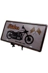 Amerika Birleşik DevletleriDünyadan HediyelerDNY-HD100495Keskin Hediyelik Eşya Ve TekstilDekoratif 3D Metal Plaka New York 1955 Riders 30cm
