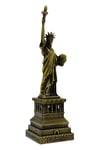 Amerika Birleşik DevletleriDünyadan HediyelerDNY-HD100846Keskin Hediyelik Eşya Ve TekstilVintage Metal USA Özgürlük Heykeli Biblo Antik Bronz 15 cm