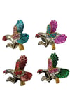Amerika Birleşik DevletleriDünyadan HediyelerDNY-HD100393Keskin Hediyelik Eşya Ve TekstilAmerikan Kartalı Magnet Dört Renk Kristal Taşlı Dörtlü Set