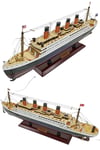 Amerika Birleşik DevletleriDünyadan HediyelerDNY-HDALK4614Keskin Hediyelik Eşya Ve TekstilTitanik Led Işıklı Ahşap Model 60cm Titanic Gemi Koleksiyon U60