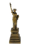 Amerika Birleşik DevletleriDünyadan HediyelerDNY-HD100433Keskin Hediyelik Eşya Ve TekstilMetal Özgürlük Heykeli Gold Vintage Dekor USA 25cm