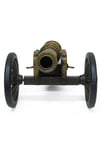 Amerika Birleşik DevletleriDünyadan HediyelerDNY-DHC1317SVS2Keskin Hediyelik Eşya Ve TekstilVintage Amerikan İç Savaş Topu Nostaljik Metal Top Arabası 31cm