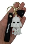 Amerika Birleşik DevletleriDünyadan HediyelerDNY-HD100478Keskin Hediyelik Eşya Ve TekstilStar Wars Darth Vader Figür Beyaz Silikon Metal Anahtarlık