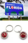 Amerika Birleşik DevletleriDünyadan HediyelerANHTR-MTLFLR088Keskin Hediyelik Eşya Ve TekstilFlorida Sunshine State Anahtarlık