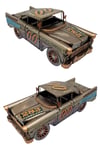 Amerika Birleşik DevletleriDünyadan HediyelerDNY-HDYC1611Keskin Hediyelik Eşya Ve TekstilVintage Koleksiyon Eskitme Chevrolet Belair Nostaljik Metal Araba 31 cm