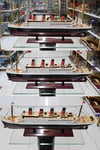 Amerika Birleşik DevletleriDünyadan HediyelerDNY-HDALK4614Keskin Hediyelik Eşya Ve TekstilTitanik Led Işıklı Ahşap Model 60cm Titanic Gemi Koleksiyon U60