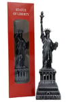 Amerika Birleşik DevletleriDünyadan HediyelerDNY-HDY1685Keskin Hediyelik Eşya Ve TekstilMetal Özgürlük Heykeli Gümüş Vintage Dekor USA 25cm
