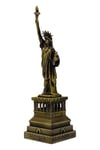 Amerika Birleşik DevletleriDünyadan HediyelerDNY-HD100846Keskin Hediyelik Eşya Ve TekstilVintage Metal USA Özgürlük Heykeli Biblo Antik Bronz 15 cm