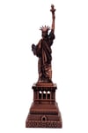 Amerika Birleşik DevletleriDünyadan HediyelerDNY-HD100849Keskin Hediyelik Eşya Ve TekstilVintage Metal USA Özgürlük Heykeli Biblo Antik Bakır 18 cm