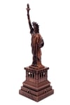 Amerika Birleşik DevletleriDünyadan HediyelerDNY-HD100849Keskin Hediyelik Eşya Ve TekstilVintage Metal USA Özgürlük Heykeli Biblo Antik Bakır 18 cm