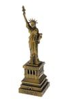 Amerika Birleşik DevletleriDünyadan HediyelerDNY-HD100433Keskin Hediyelik Eşya Ve TekstilMetal Özgürlük Heykeli Gold Vintage Dekor USA 25cm