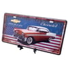 Amerika Birleşik DevletleriDünyadan HediyelerDNY-HD100554Keskin Hediyelik Eşya Ve TekstilDekoratif 3D Metal Plaka 1956 Belair Chevrolet