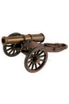 Amerika Birleşik DevletleriDünyadan HediyelerDNY-DHC1317SVS2Keskin Hediyelik Eşya Ve TekstilVintage Amerikan İç Savaş Topu Nostaljik Metal Top Arabası 31cm