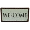 Amerika Birleşik DevletleriDünyadan HediyelerDNY-HD100558Keskin Hediyelik Eşya Ve TekstilDekoratif 3D Metal Plaka Welcome 30cm