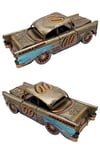 Amerika Birleşik DevletleriDünyadan HediyelerDNY-HDYC1611Keskin Hediyelik Eşya Ve TekstilVintage Koleksiyon Eskitme Chevrolet Belair Nostaljik Metal Araba 31 cm