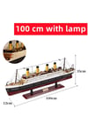Amerika Birleşik DevletleriDünyadan HediyelerDNY-HDYALK4594Keskin Hediyelik Eşya Ve TekstilTitanik Led Işıklı Ahşap Model 100cm Titanic Gemi Koleksiyon