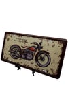 Amerika Birleşik DevletleriDünyadan HediyelerDNY-HD100497Keskin Hediyelik Eşya Ve TekstilDekoratif 3D Metal Plaka Harley Davidson 1933 Black And Mandarin Red 30cm