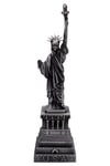 Amerika Birleşik DevletleriDünyadan HediyelerDNY-HDY1685Keskin Hediyelik Eşya Ve TekstilMetal Özgürlük Heykeli Gümüş Vintage Dekor USA 25cm