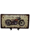 Amerika Birleşik DevletleriDünyadan HediyelerDNY-HD100497Keskin Hediyelik Eşya Ve TekstilDekoratif 3D Metal Plaka Harley Davidson 1933 Black And Mandarin Red 30cm
