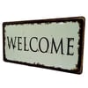 Amerika Birleşik DevletleriDünyadan HediyelerDNY-HD100558Keskin Hediyelik Eşya Ve TekstilDekoratif 3D Metal Plaka Welcome 30cm
