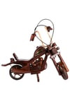 Amerika Birleşik DevletleriDünyadan HediyelerDNY-HD100605Keskin Hediyelik Eşya Ve TekstilDekoratif Ahşap Harley Davidson Motosiklet 20 cm