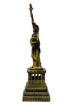 Amerika Birleşik DevletleriDünyadan HediyelerDNY-HD100846Keskin Hediyelik Eşya Ve TekstilVintage Metal USA Özgürlük Heykeli Biblo Antik Bronz 15 cm